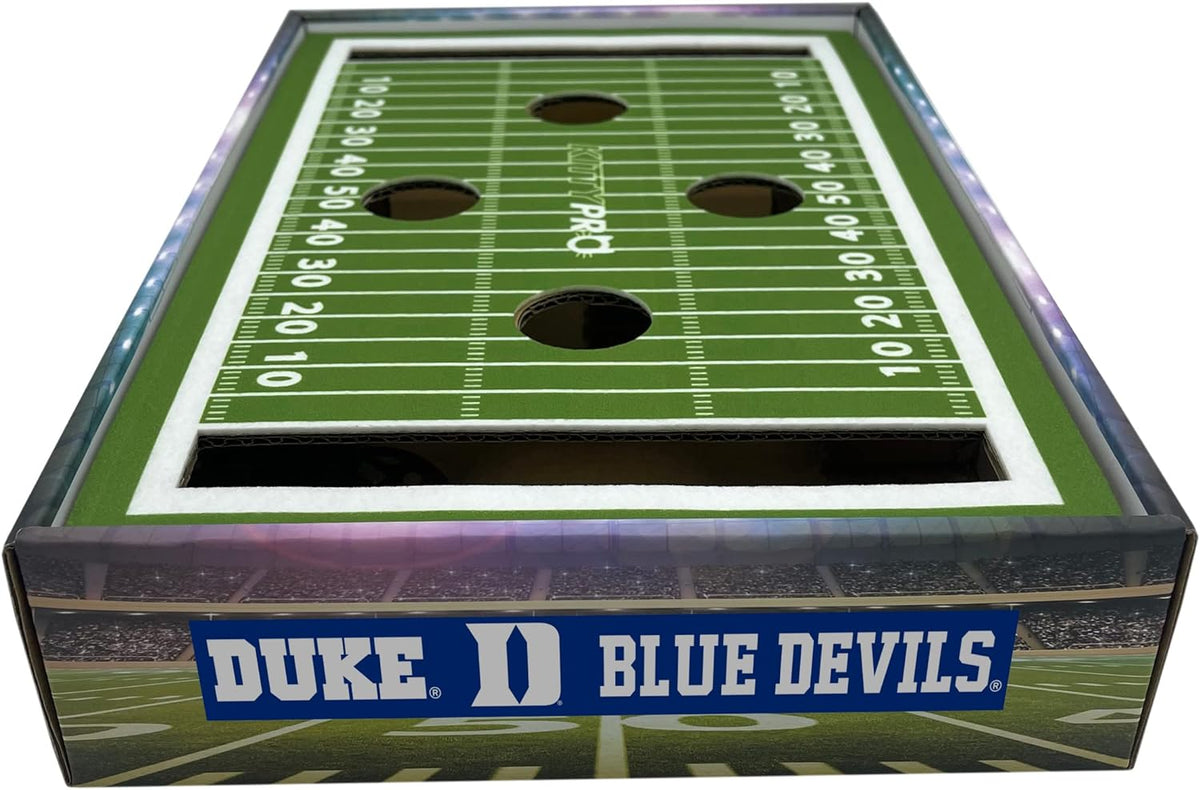 Duke Blue Devils Football Stadium Cat Scratcher Toy