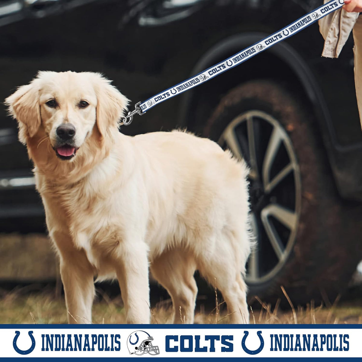 Indianapolis Colts Dog Satin Collar or Leash