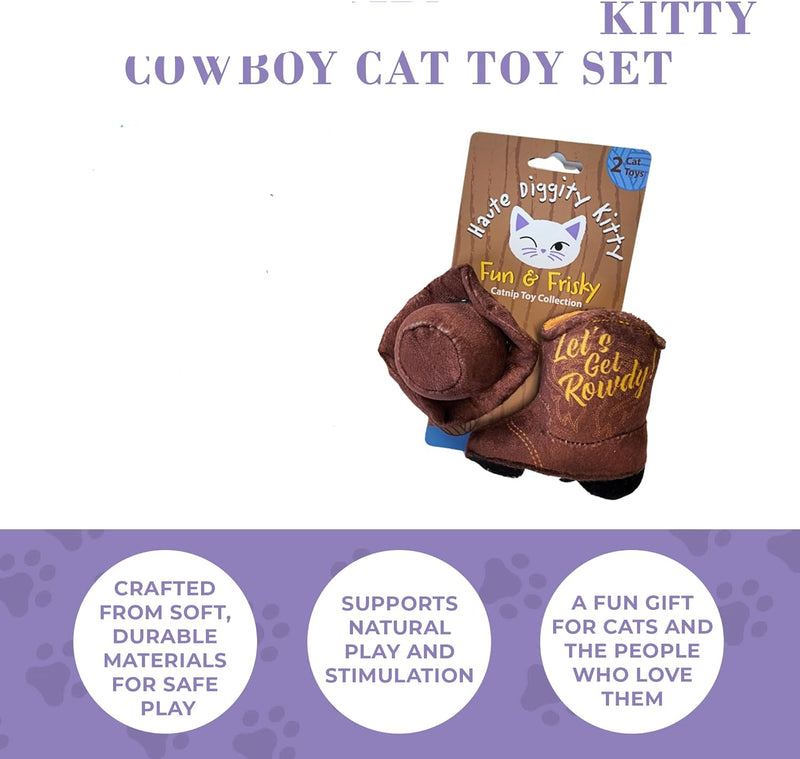Kitty Cowboy Cat Toy Set