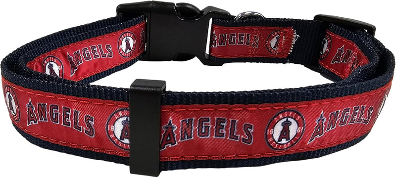 Los Angeles Angels Dog Satin Collar or Leash