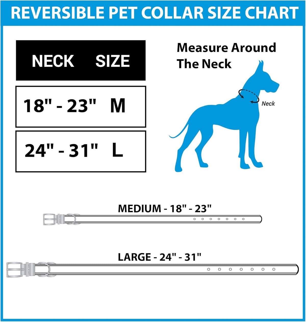 Las Vegas Raiders Reversible Dog Collar