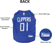 Los Angeles Clippers Pet Jersey