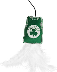 Boston Celtics Team Jersey Wand with Cat Nip