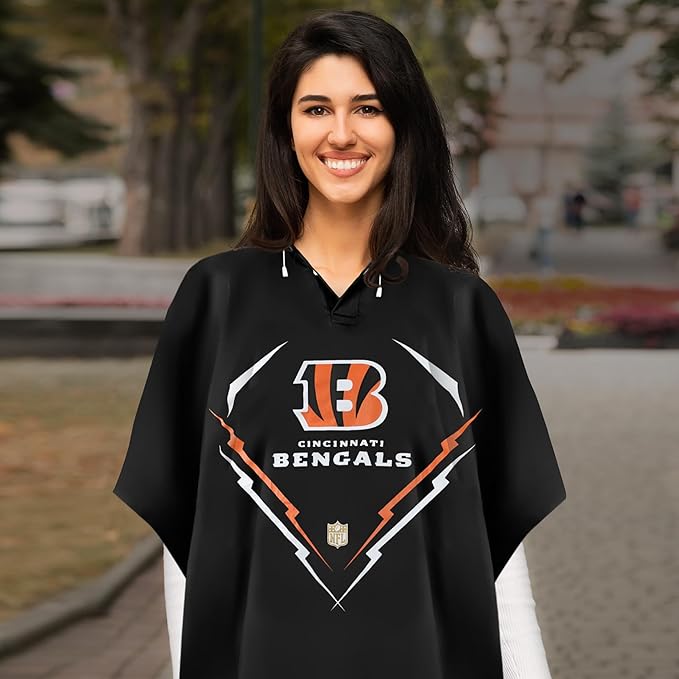 Cincinnati Bengals Unisex Premium Poncho