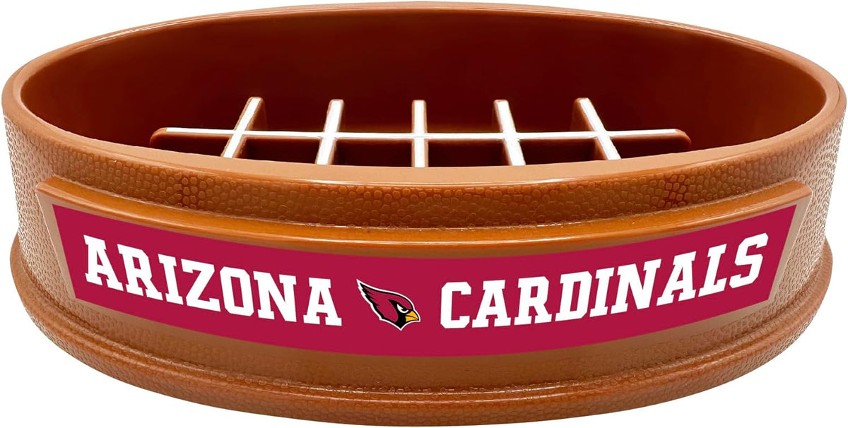 AZ Cardinals Football Slow Feeder Bowl