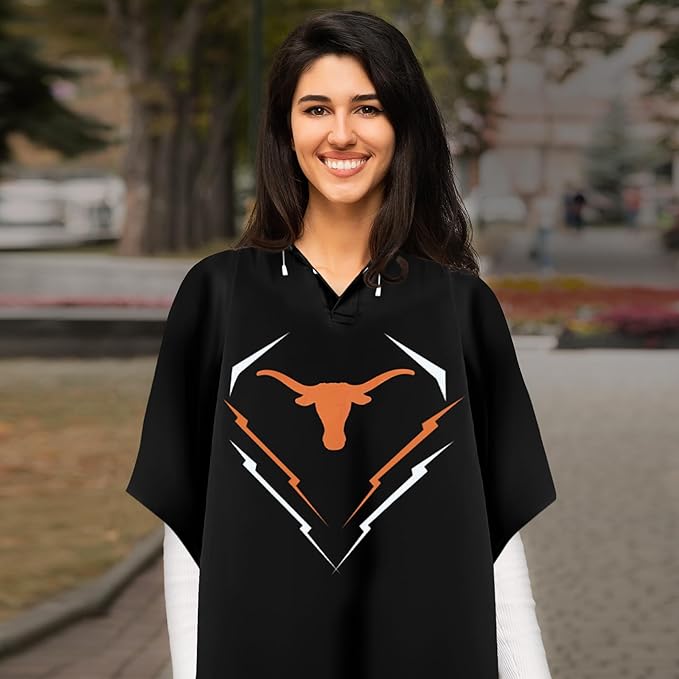 TX Longhorns Unisex Premium Poncho