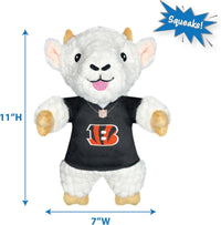 Cincinnati Bengals Joe Burrow #9 Goat Plush Toy