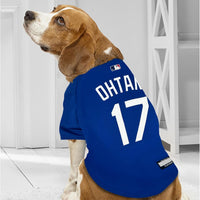 Los Angeles Dodgers Shohei Ohtani #17 Player Pet Blue Jersey