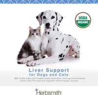 Herbsmith Thistle - Liver Support for Dogs and Cats Powder