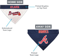 Atlanta Braves Reversible Slide-On Bandana