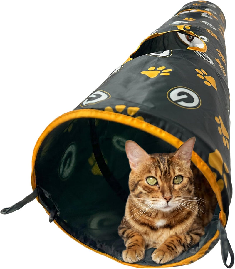 Green Bay Packers Cat Tunnel Toy