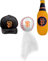 San Francisco Giants 3 piece Catnip Toy Set