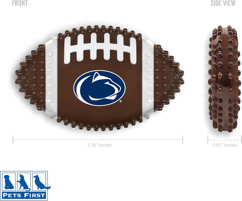 Penn State Nittany Lions Hard Nylon Football Chew Toy