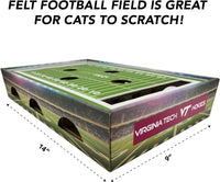 VA Tech Hokies Football Stadium Cat Scratcher Toy