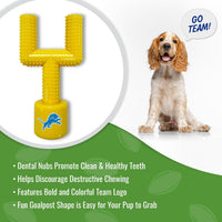 Detroit Lions Nylon Goal Post Chew Toy
