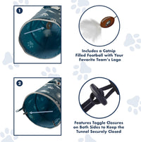 Philadelphia Eagles Cat Tunnel Toy
