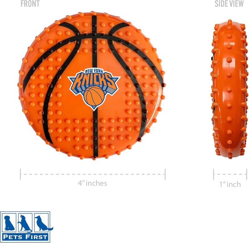 New York Knicks Hard Nylon Basketball Chew Toy
