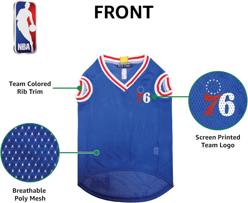 Philadelphia 76ers Pet Jersey