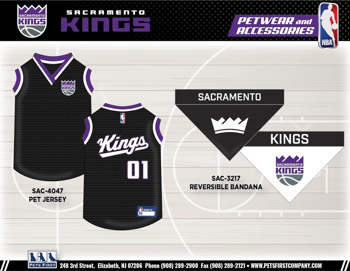 Sacramento Kings Pet Jersey