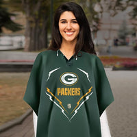 Green Bay Packers Unisex Premium Poncho