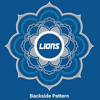 Detroit Lions Caftan Flower