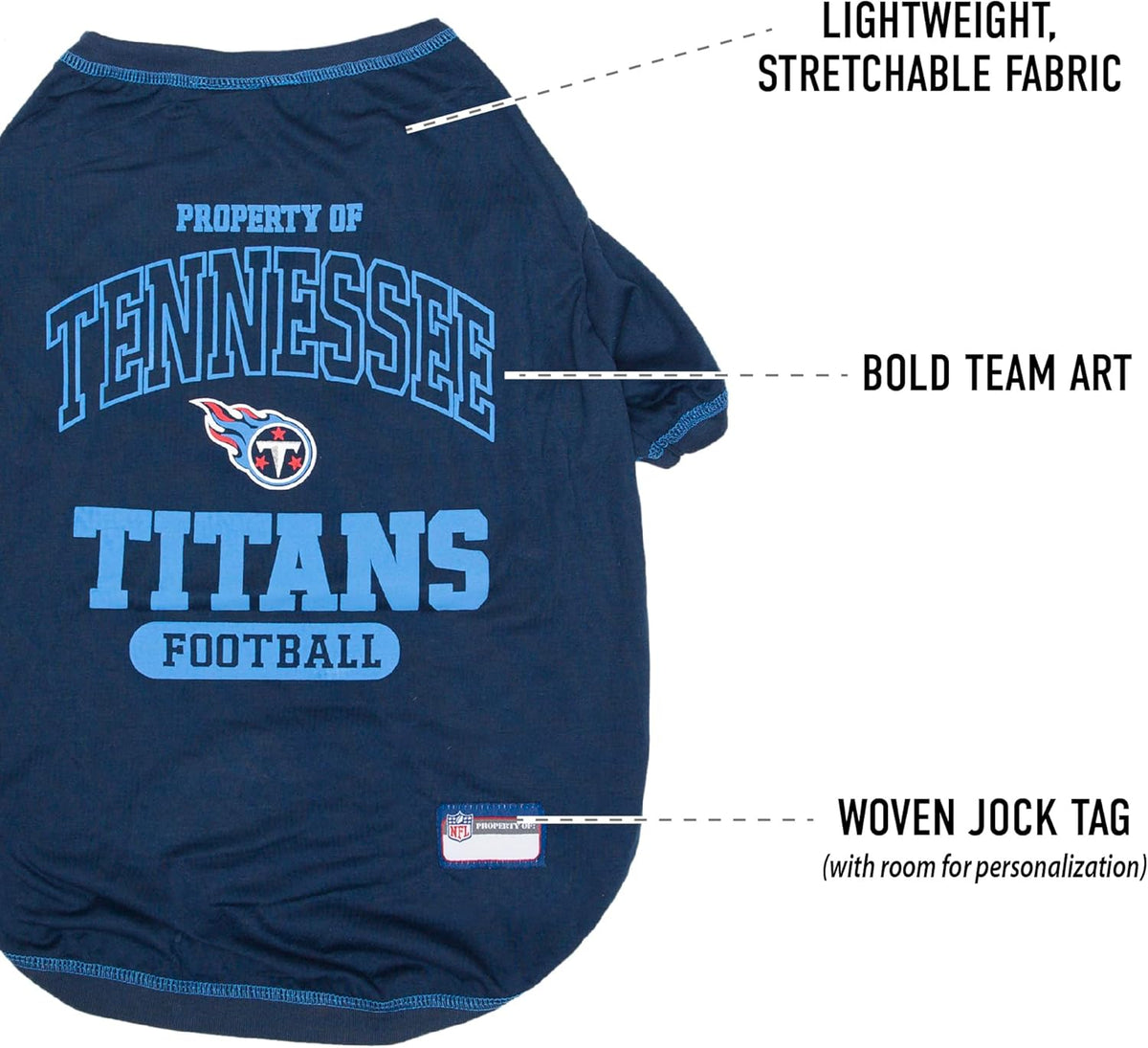 Tennessee Titans Athletics Tee Shirt