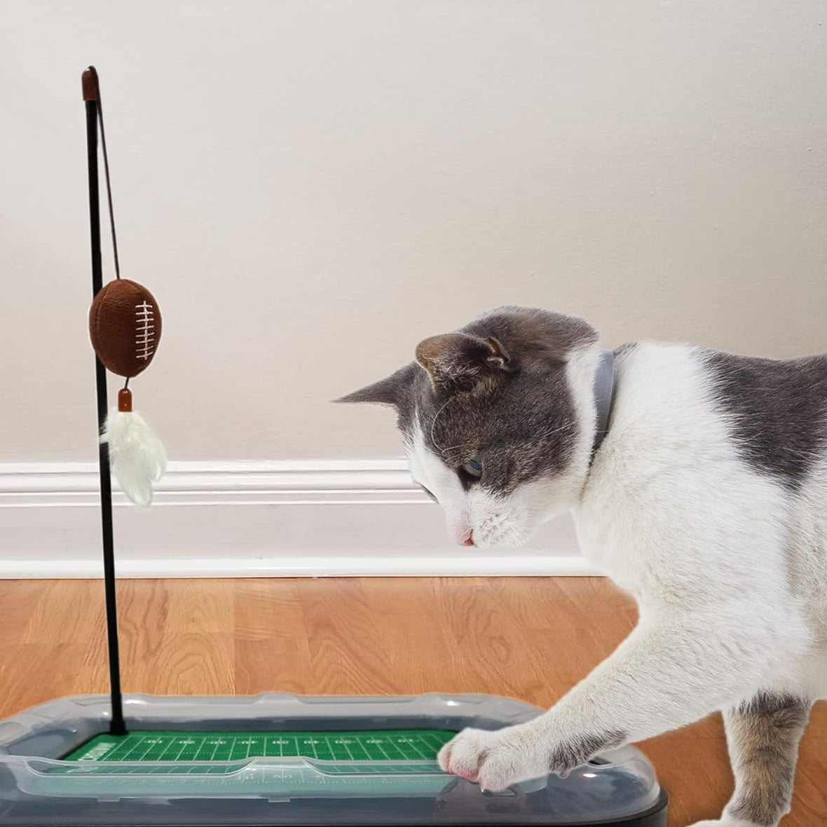 KS State Wildcats Football Cat Scratcher Toy