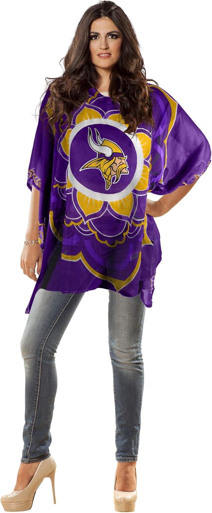 Minnesota Vikings Caftan Flower