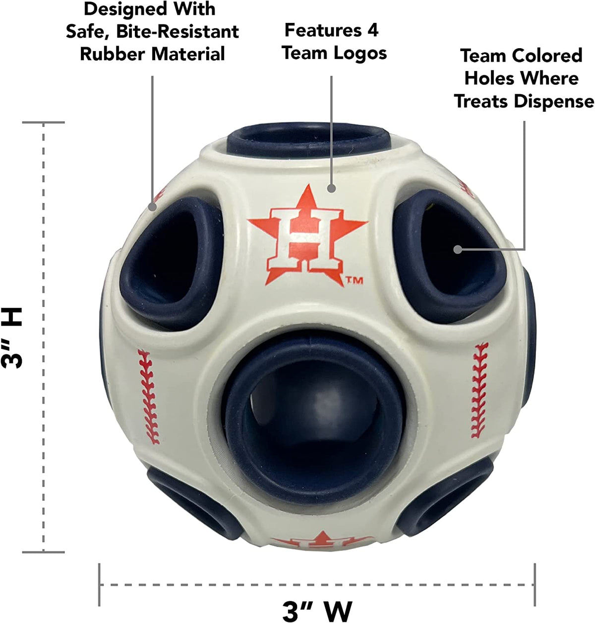 Houston Astros Treat Dispenser Toy