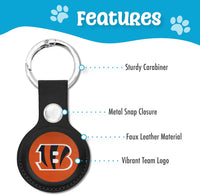 Cincinnati Bengals PVC Air Tag Holder