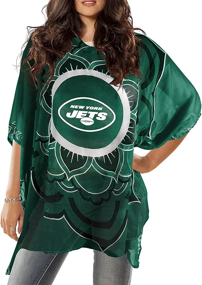 New York Jets Caftan Flower