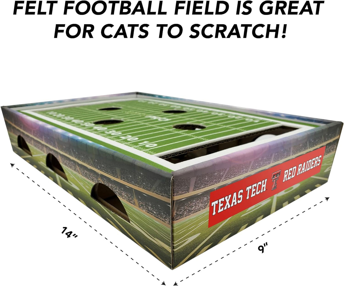 TX Tech Red Raiders Football Stadium Cat Scratcher Toy