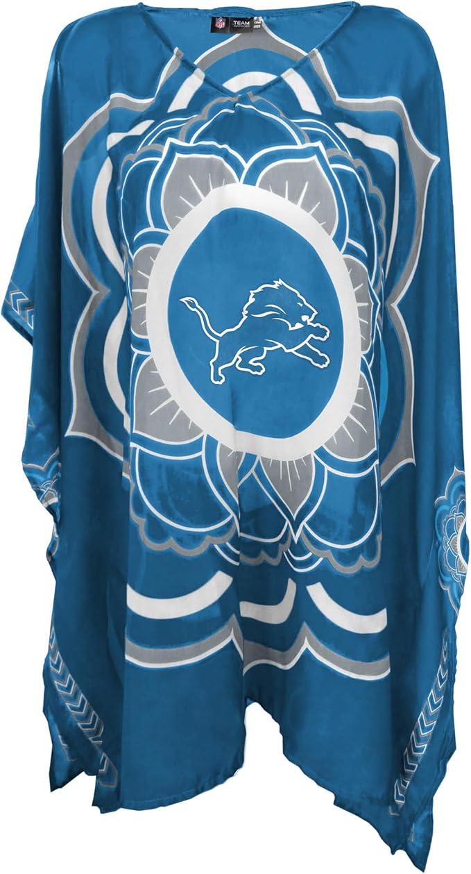 Detroit Lions Caftan Flower