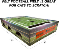 MIA Hurricanes Football Stadium Cat Scratcher Toy