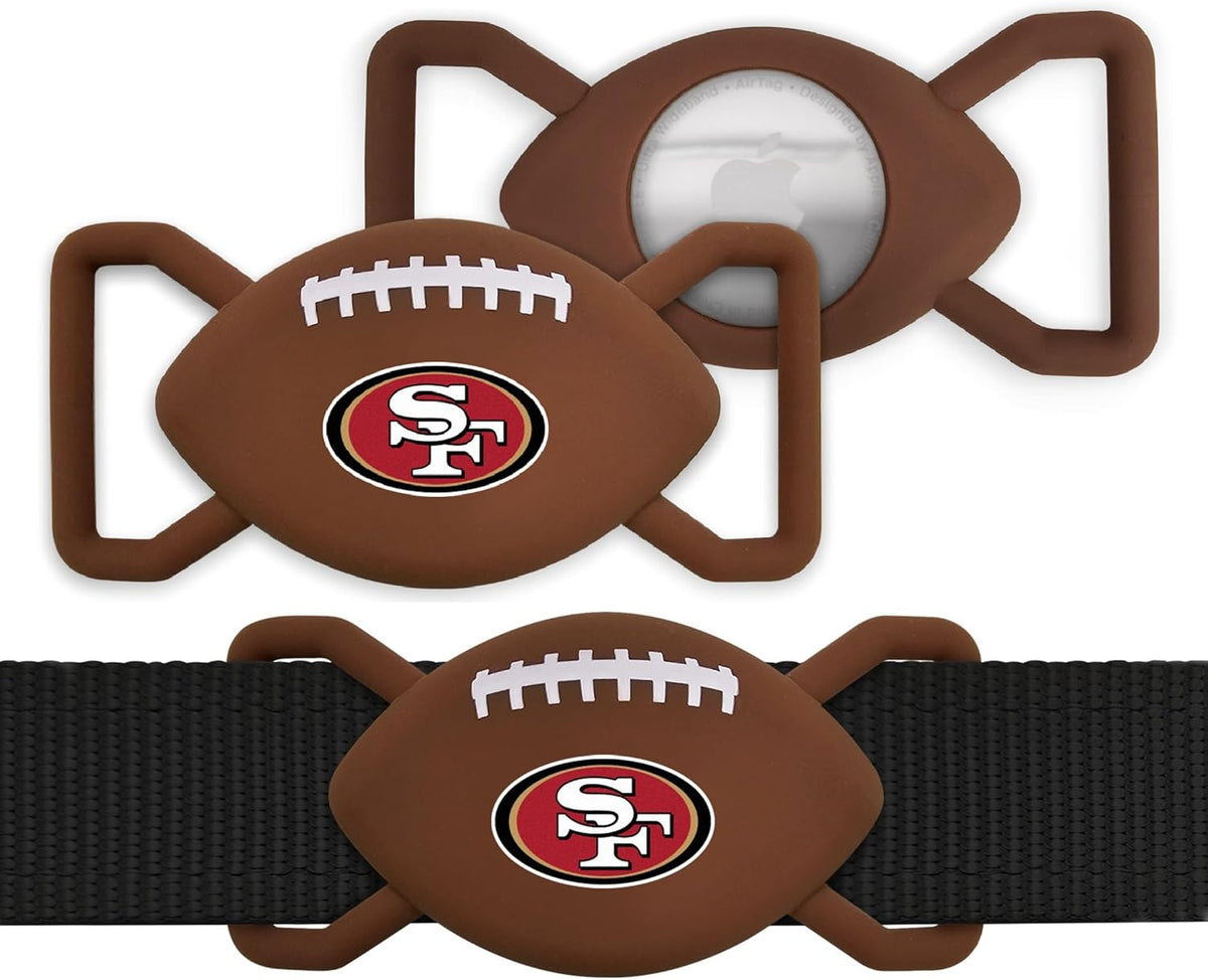 San Francisco 49ers Silicone Air Tag Holder