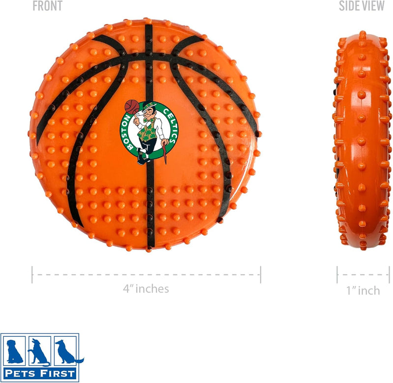 Boston Celtics Hard Nylon Basketball Chew Toy