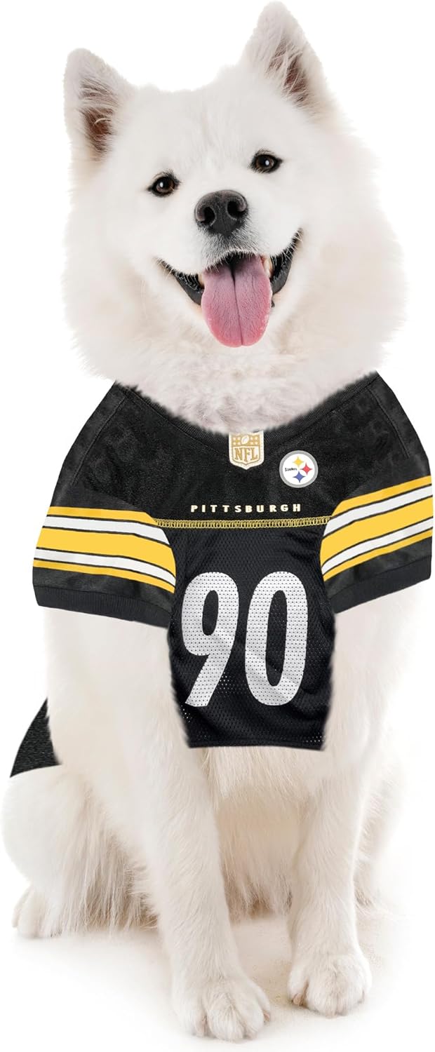 Pittsburgh Steelers TJ Watt #90 Player Pet Jersey