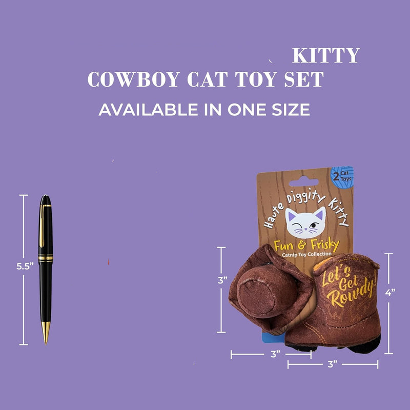 Kitty Cowboy Cat Toy Set