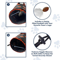 Cincinnati Bengals Cat Tunnel Toy