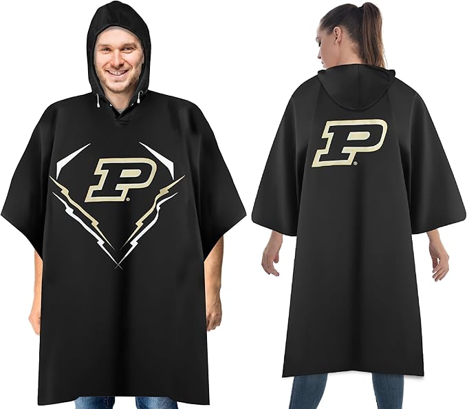 Purdue Boilermakers Unisex Premium Poncho