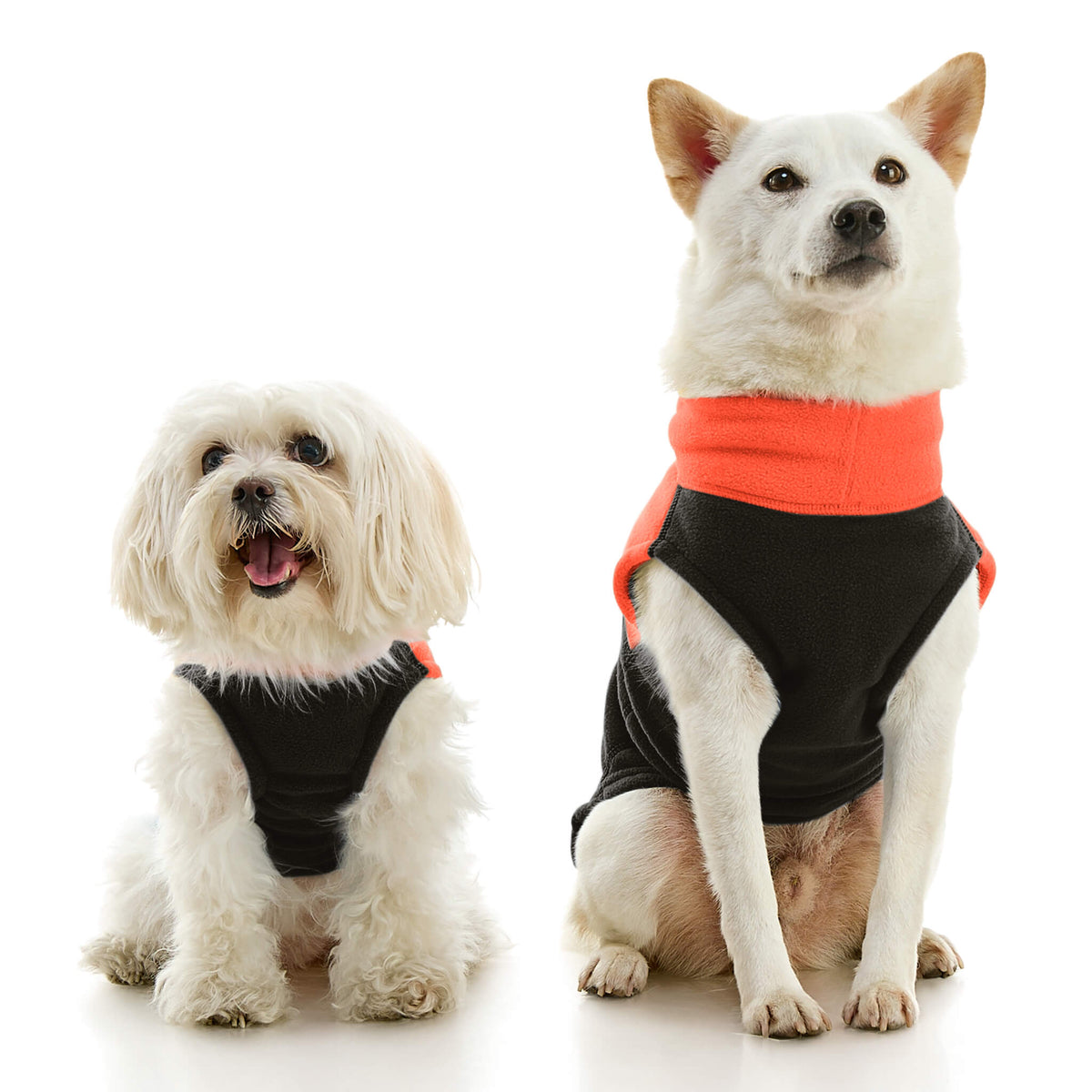 Fleece Vest Two Tone