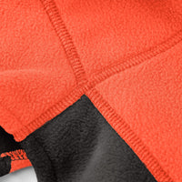 Fleece Vest Hoodie Two Tone