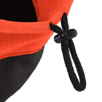 Fleece Vest Hoodie Two Tone