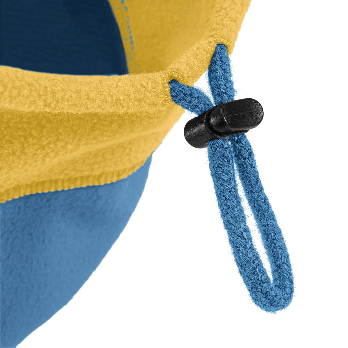 Fleece Vest Hoodie Two Tone