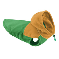 Fleece Vest Hoodie Two Tone