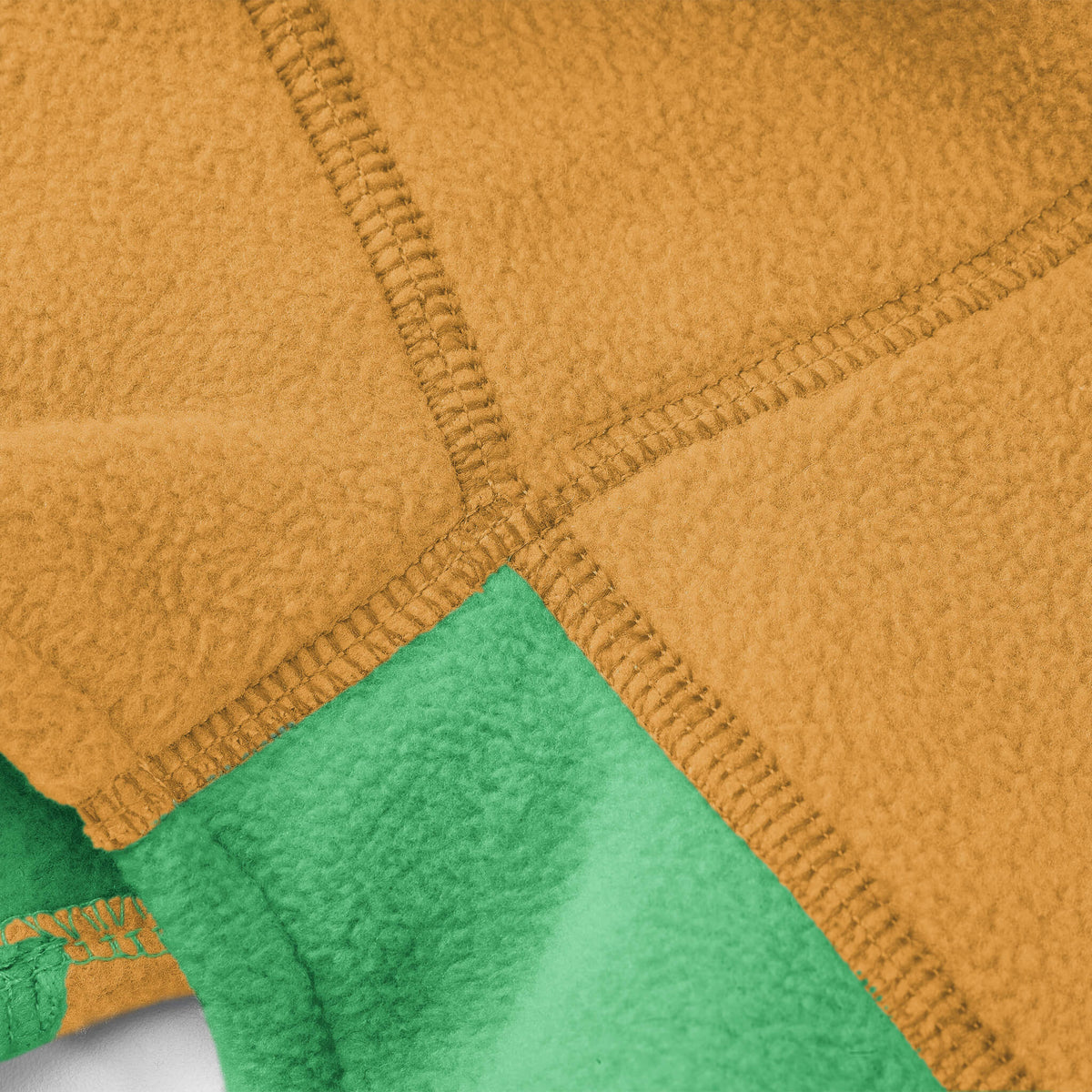 Fleece Vest Hoodie Two Tone