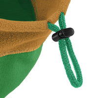 Fleece Vest Hoodie Two Tone