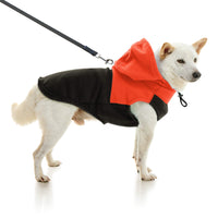 Fleece Vest Hoodie Two Tone