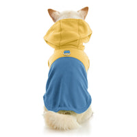 Fleece Vest Hoodie Two Tone