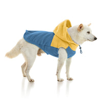 Fleece Vest Hoodie Two Tone